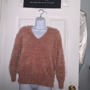 Furry women’s sweater